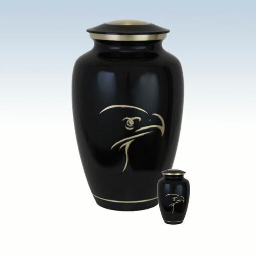 Black Eagle Keepsake Urn (Test)