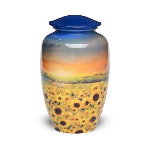 Sunflowers at Sunset Full-size Urn