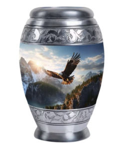 Soaring Eagle & Mountain Urn